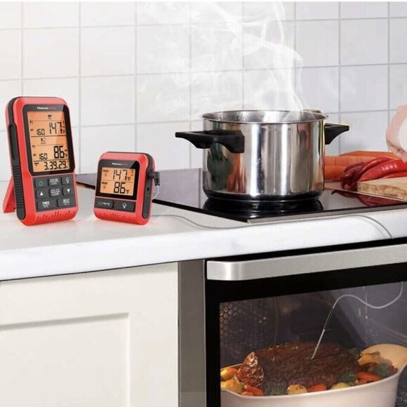 ThermoPro Cooking Thermometer Bundle - New Dual Probe + Instant Read NEW - Picture 2 of 5